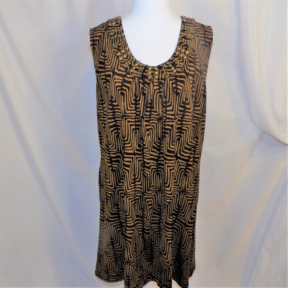 'Ruby Rd' Tribal Style Dress with Beads